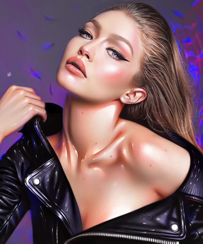 Gigi Hadid Porträt