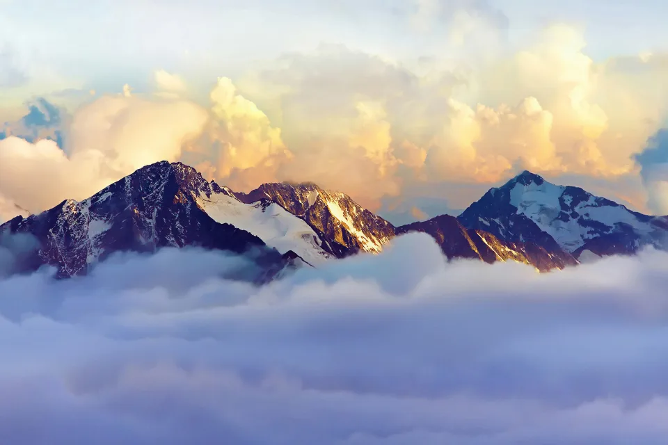Alps Snow Berge