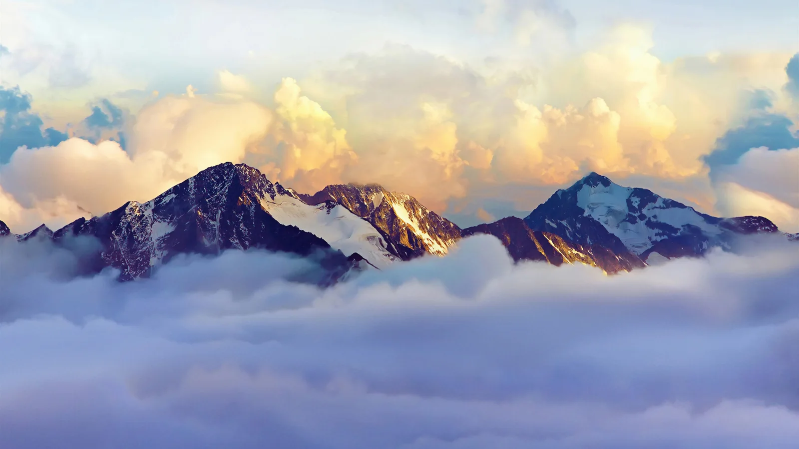 Alps Snow Berge