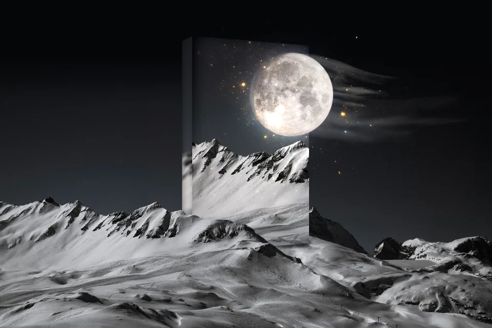 Mond Cold Nacht