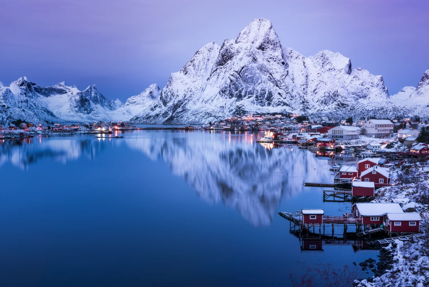 Reine Lofoten islands