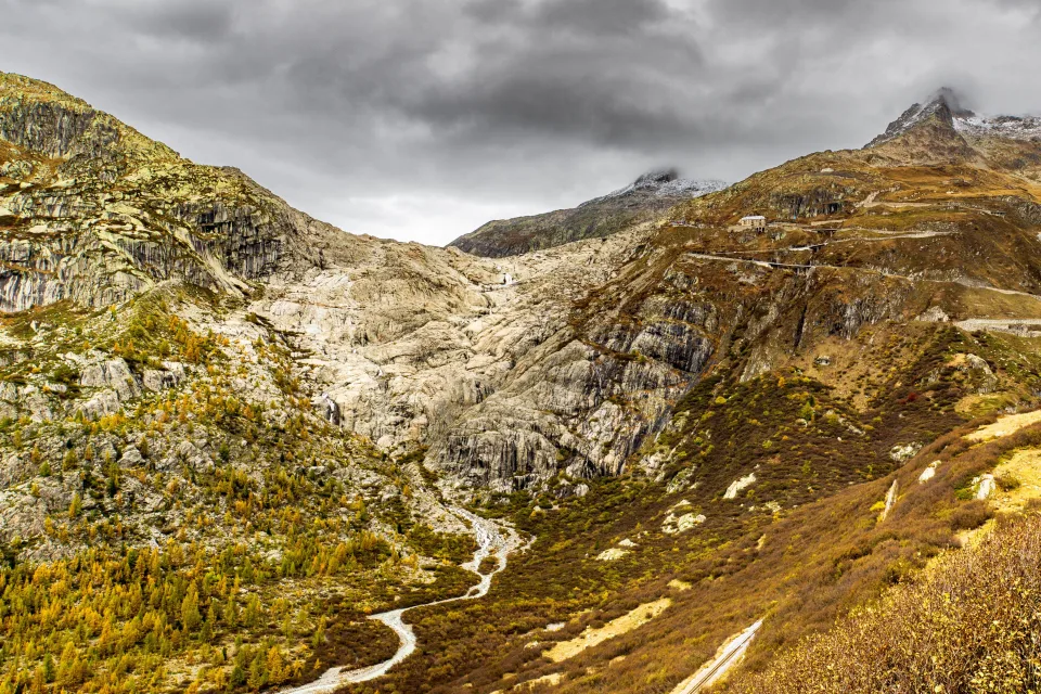 Schweizer Alpen, Gletscher
