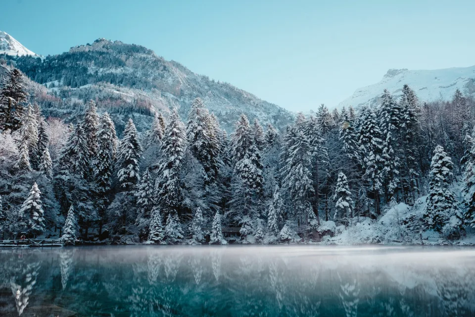 Snow Berge Glacier