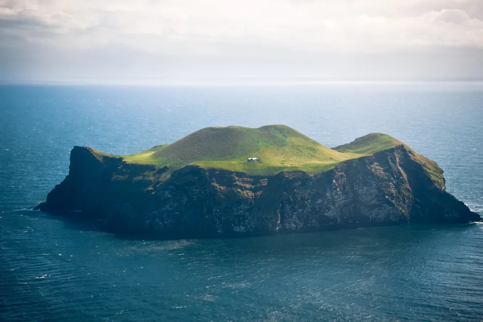 Insel in der Nähe von Island