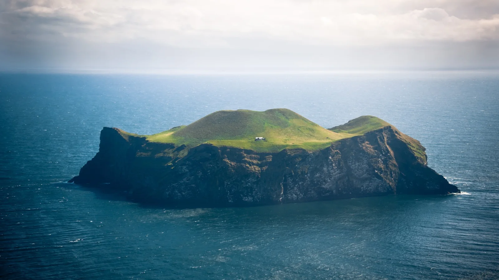 Insel in der Nähe von Island