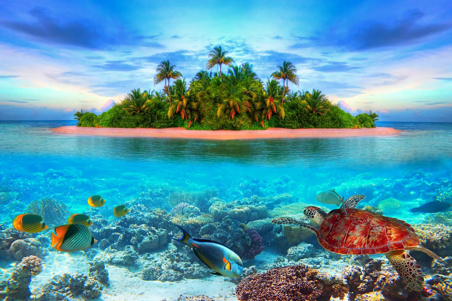 Tropische Insel