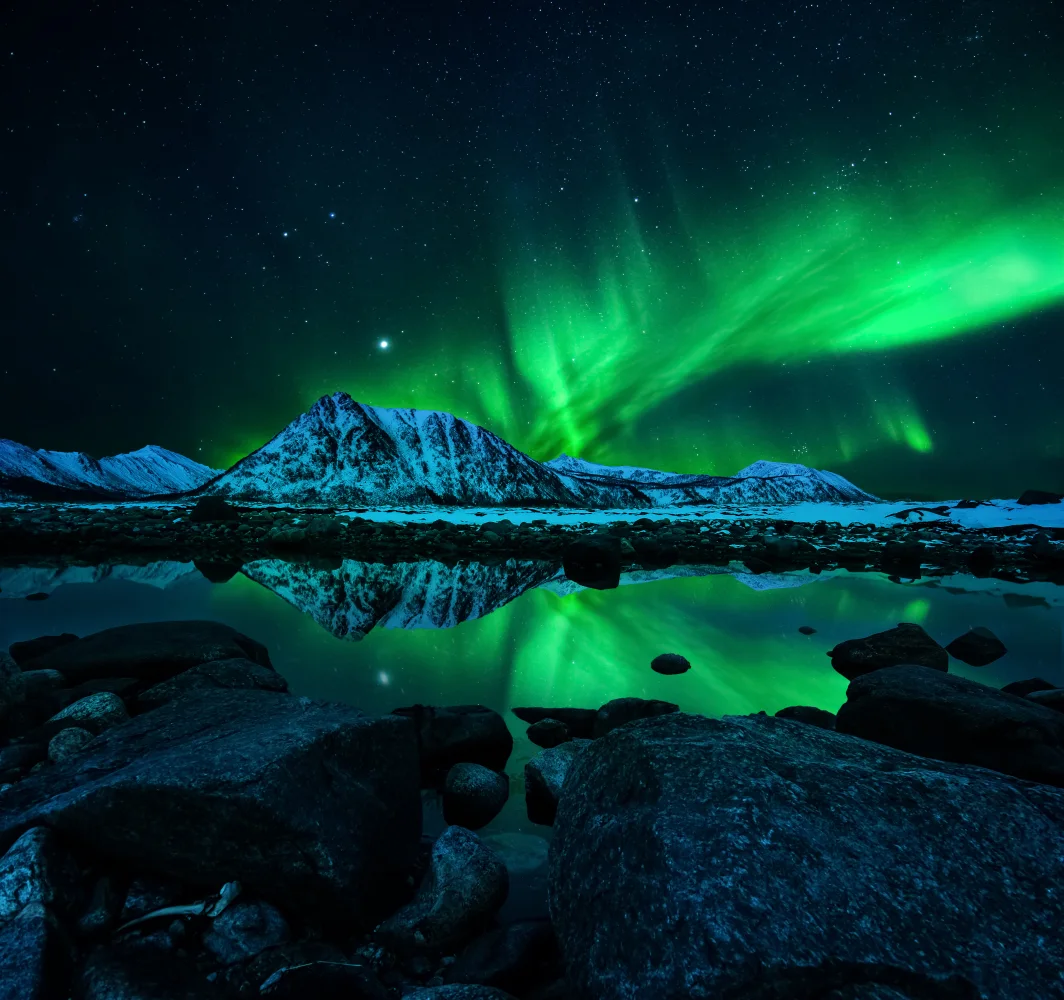 Aurora Borealis Nacht