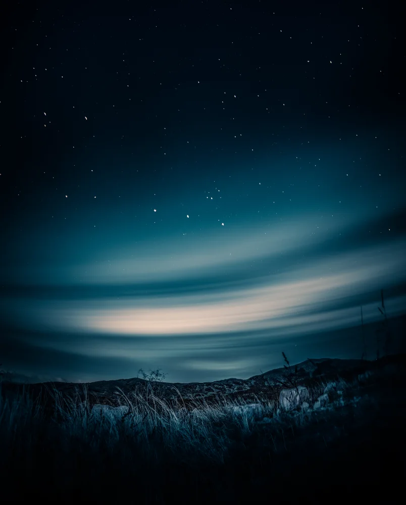 Aurora Borealis Nachthimmel