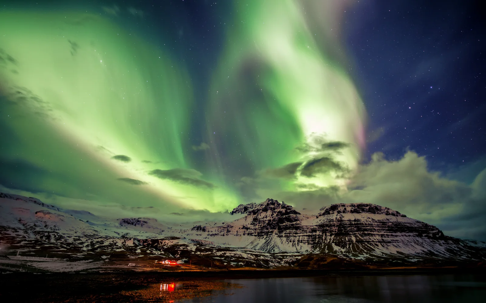 Northern Lights Aurora Borealis