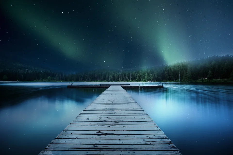 Wooden pier Jetty