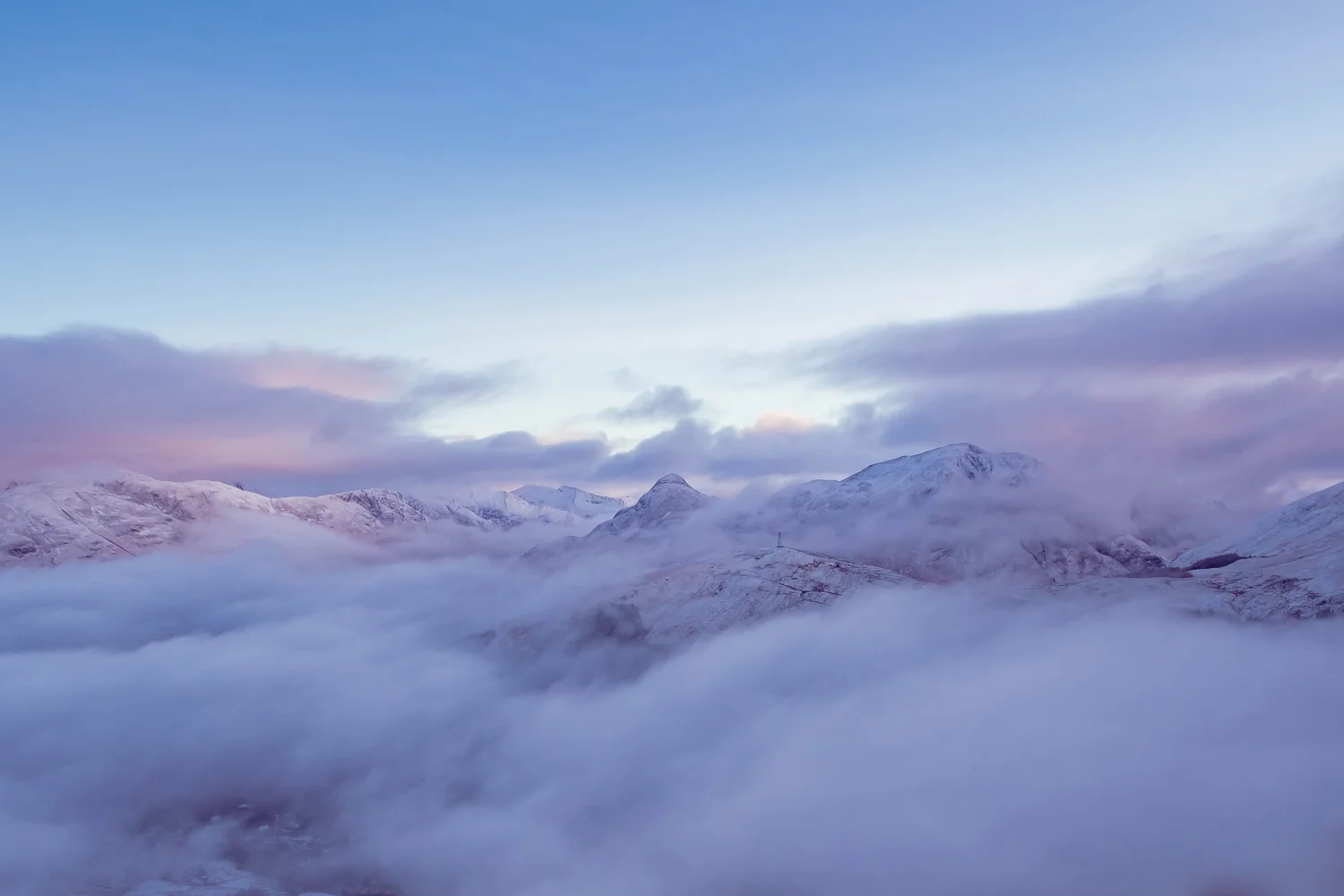 Berg range Glacier Berge