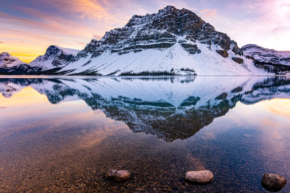 Bow Lake Crowfoot Berg