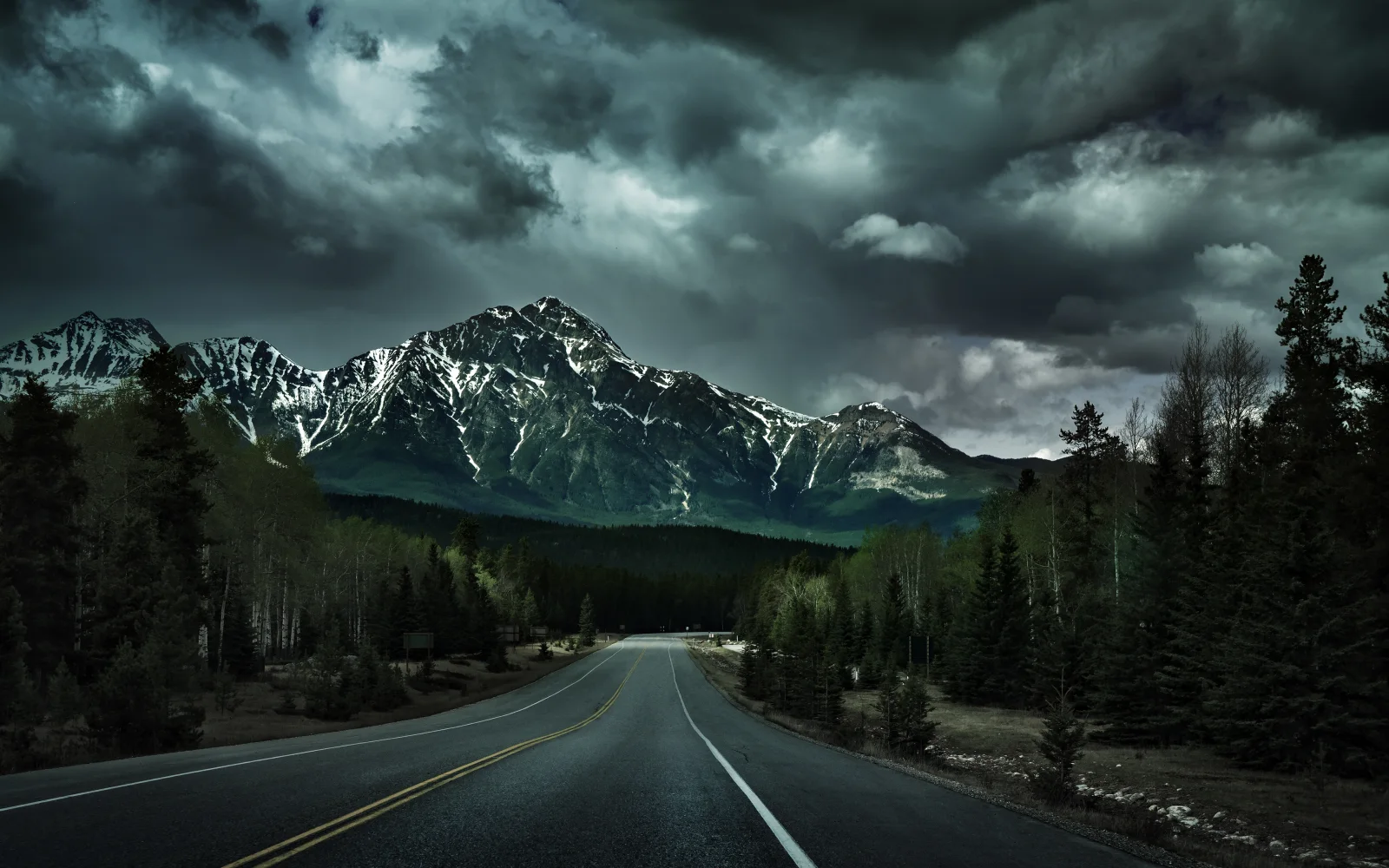 Endless Road Canadian Rockies