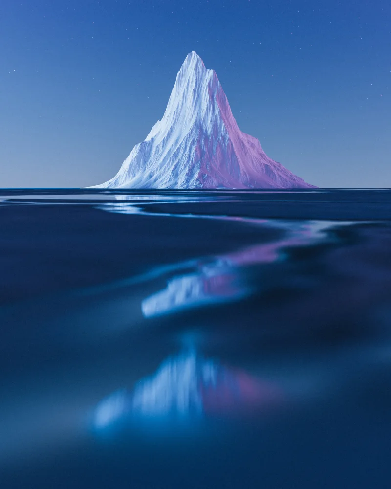 Gefroren Iceberg