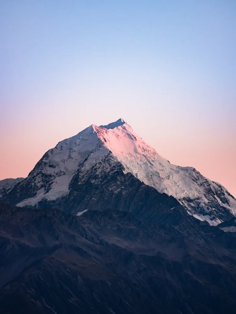 Glacier Berge New Zealand