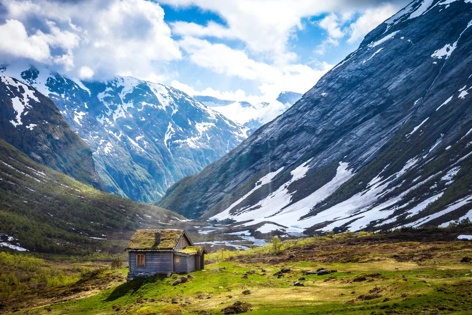 Glacier Berge Norway