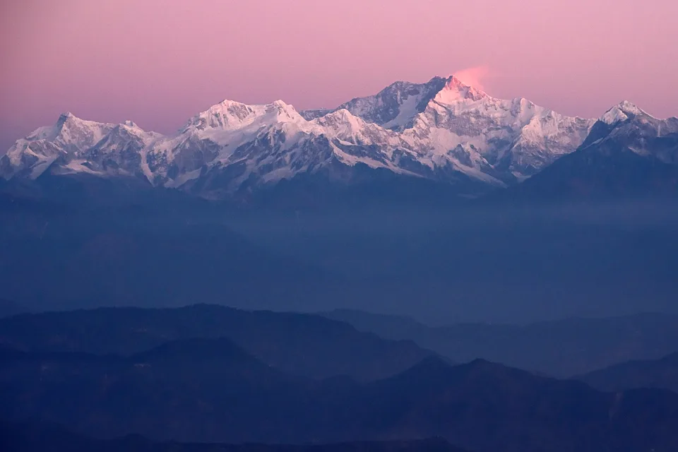 Kangchenjunga Berg range