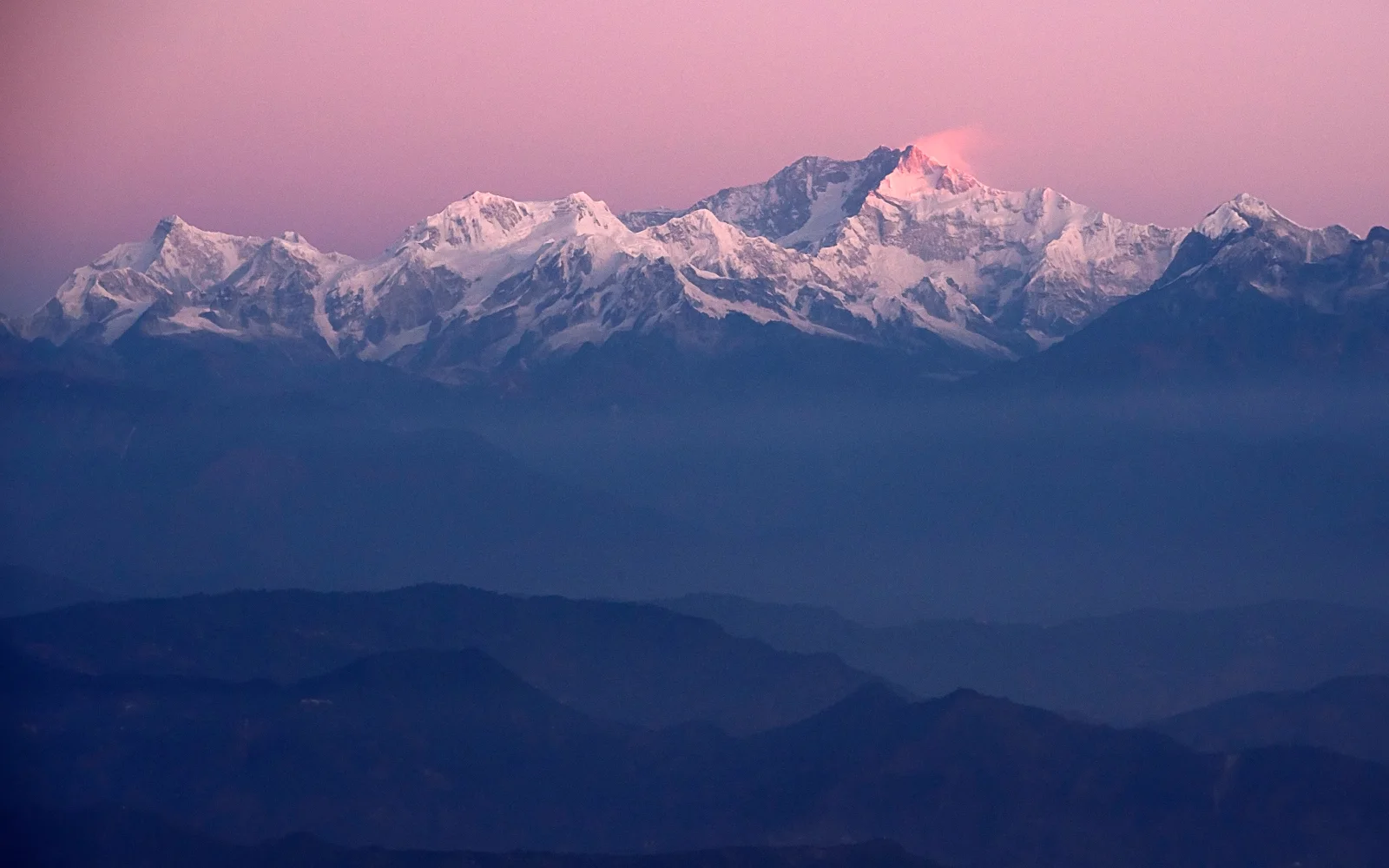 Kangchenjunga Berg range