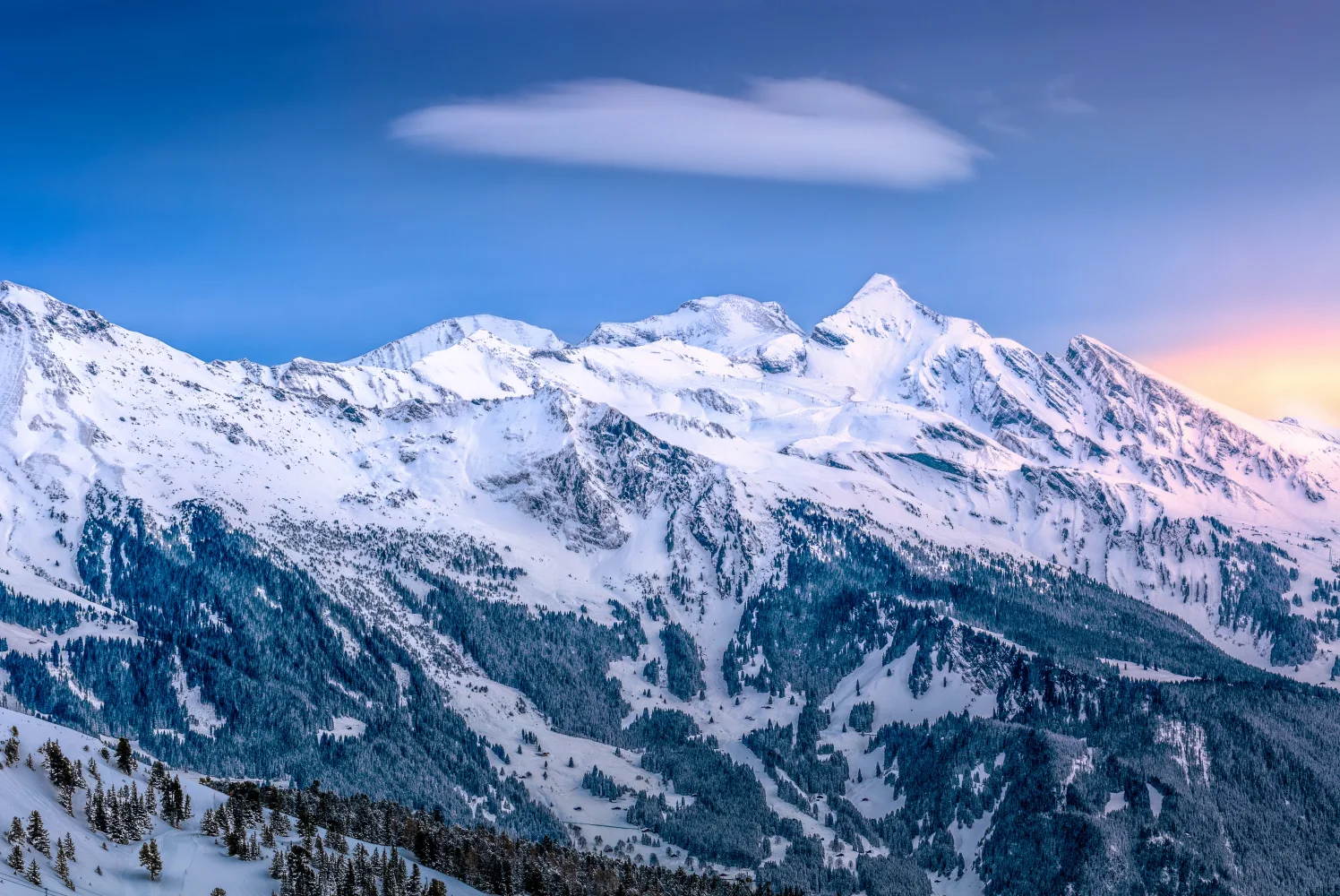 Kleine Scheidegg Berge