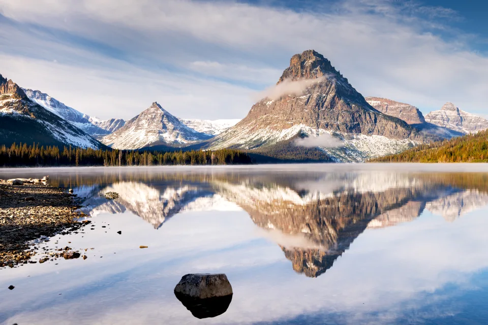 Lake Glacier Berge