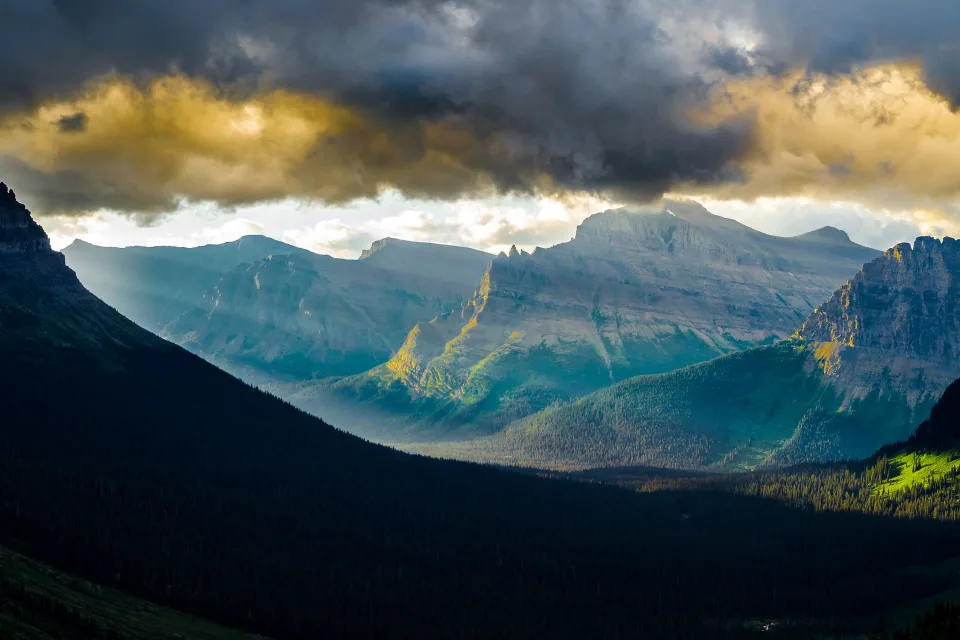 Logan Pass Glacier National Park
