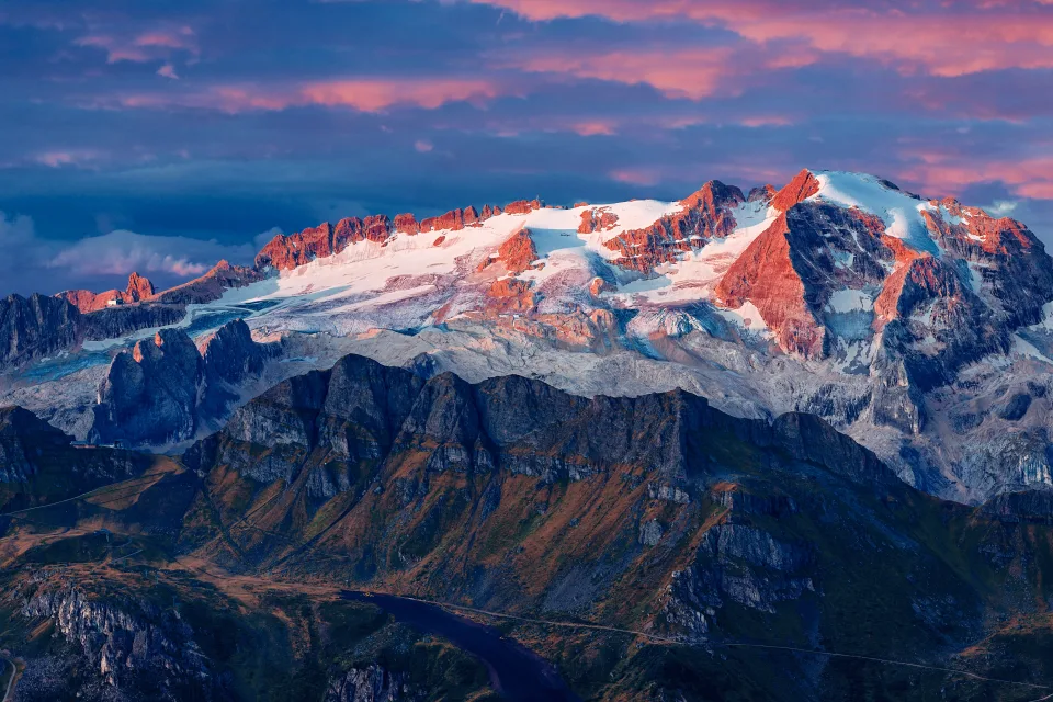 Marmolada Glacier Italy