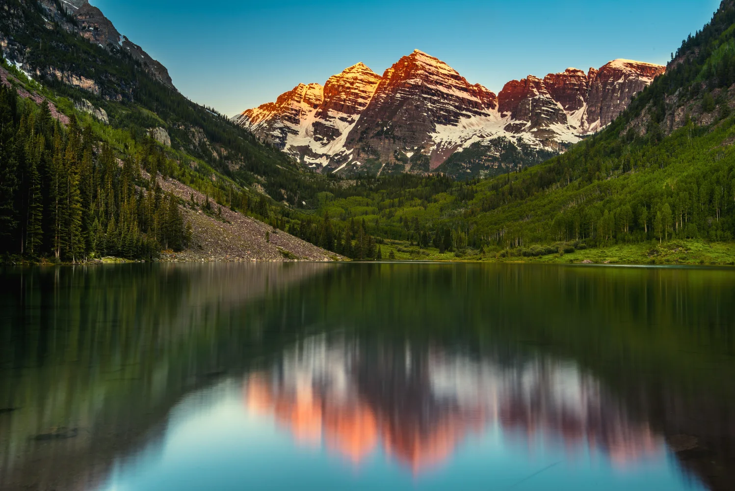 Maroon Bells Elk Berge