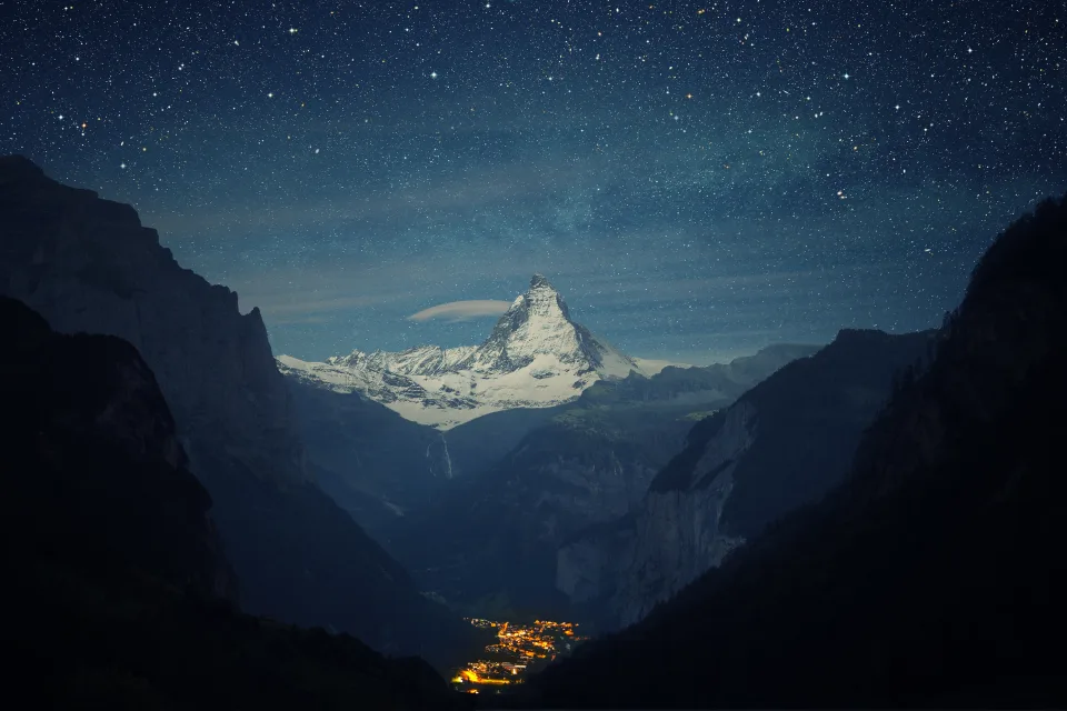 Matterhorn Lauterbrunnen valley