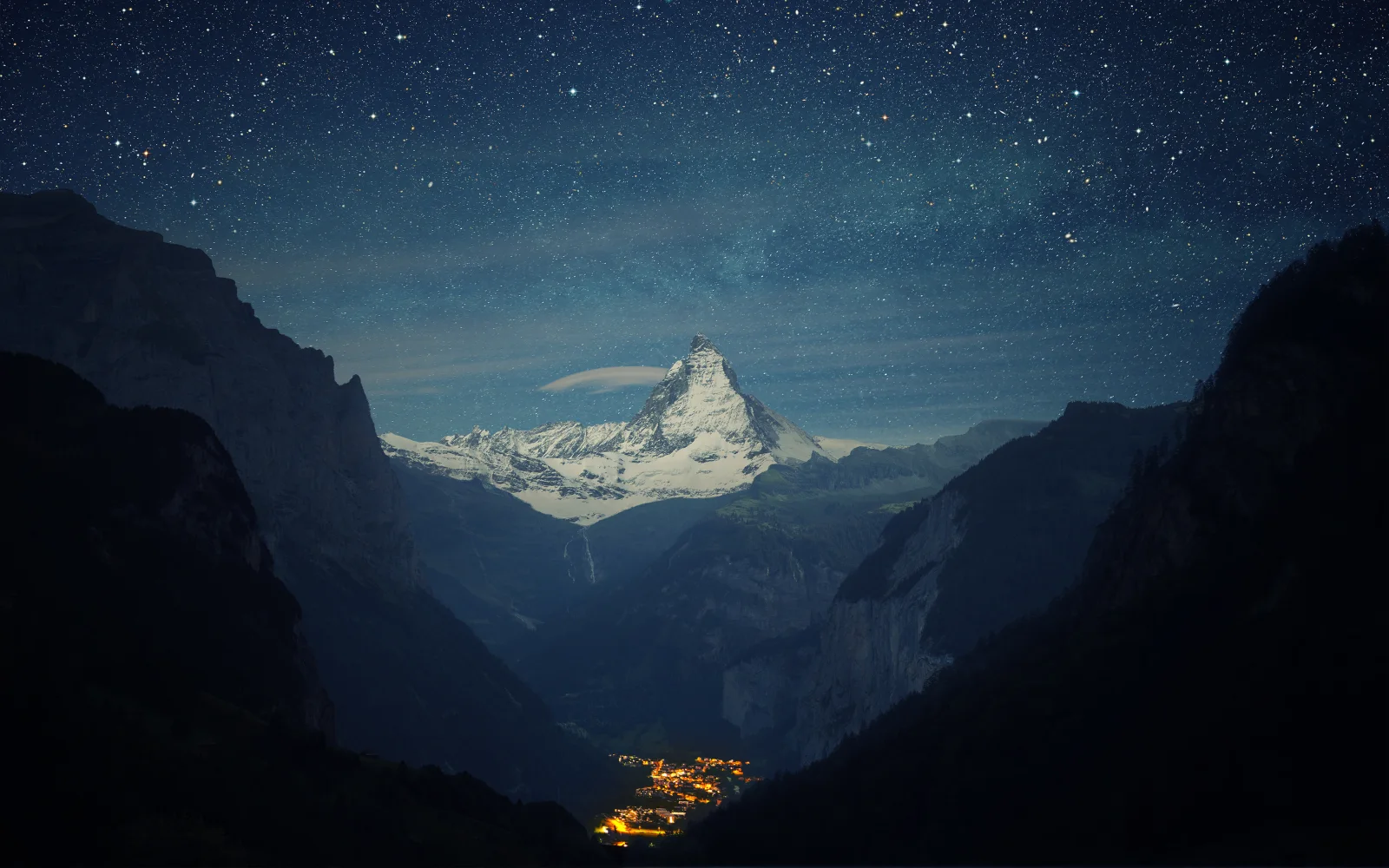 Matterhorn Lauterbrunnen valley