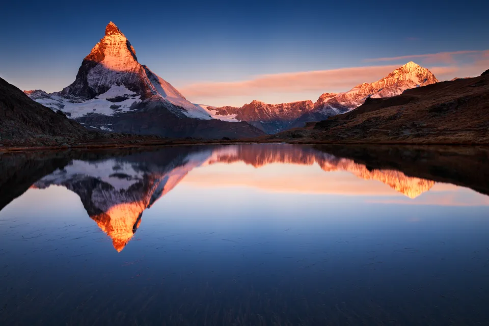 Riffelsee Lake Switzerland