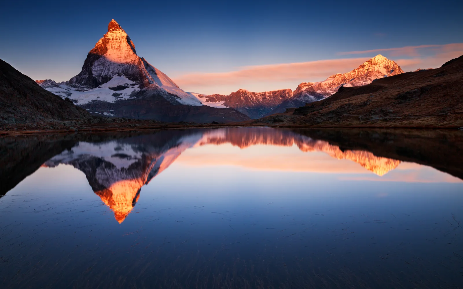 Riffelsee Lake Switzerland