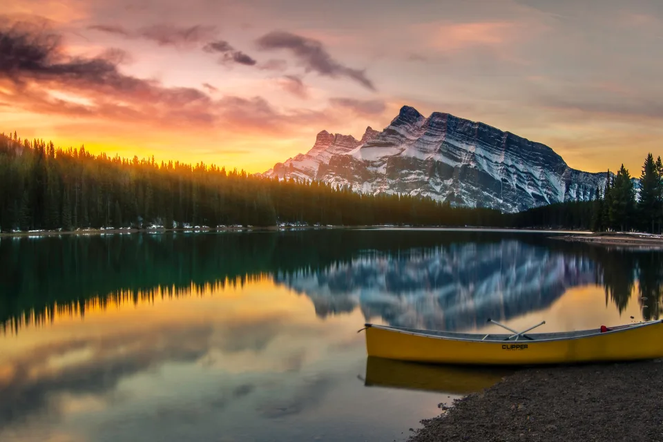 Two Jack Lake Banff National Park