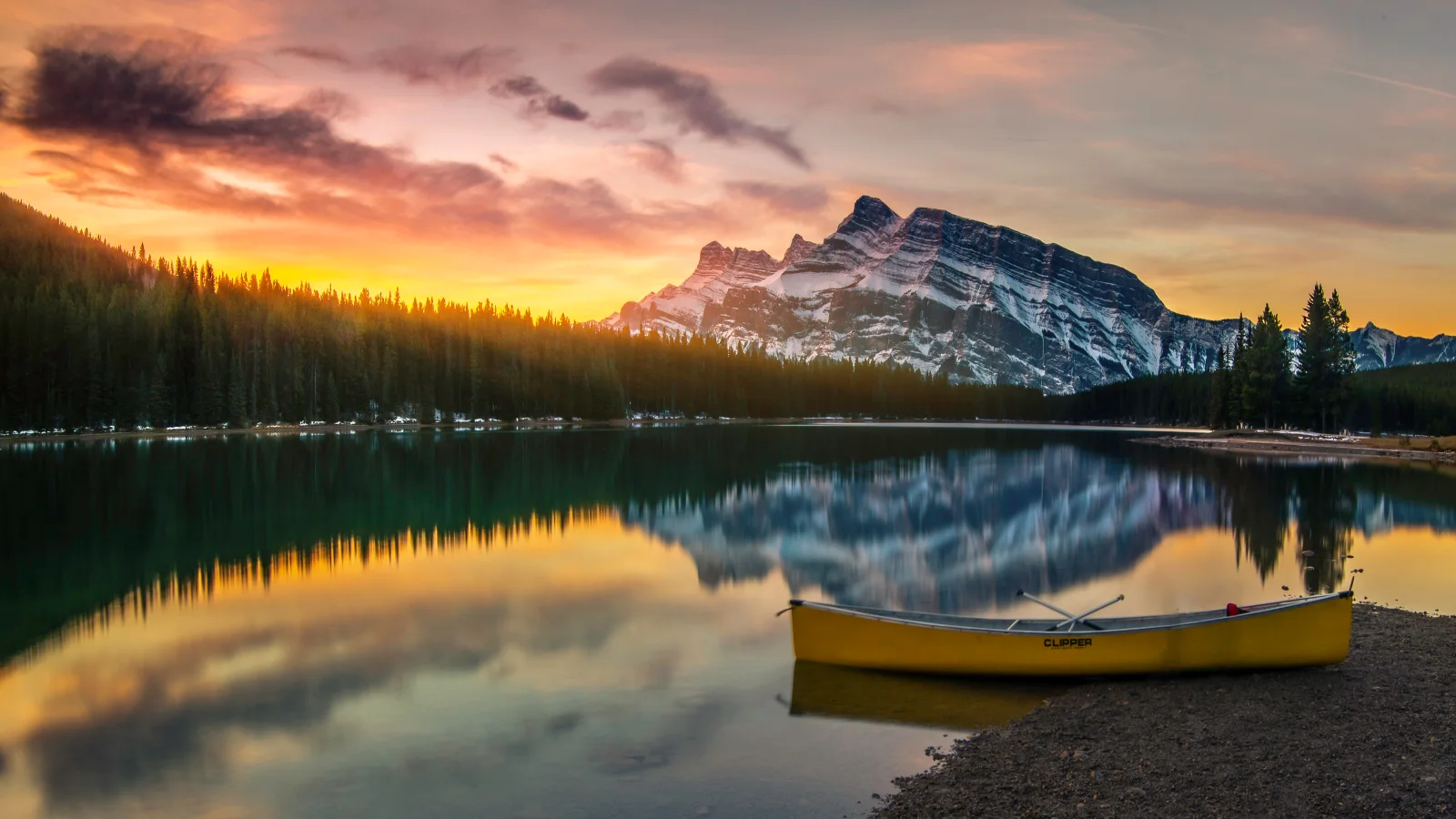 Two Jack Lake Banff National Park