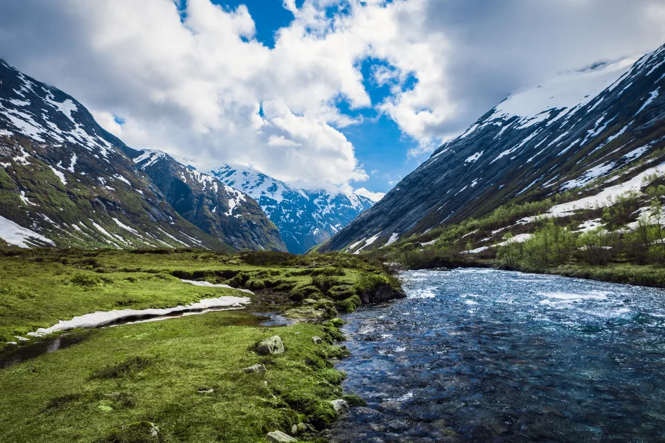 Valley Glacier Berge