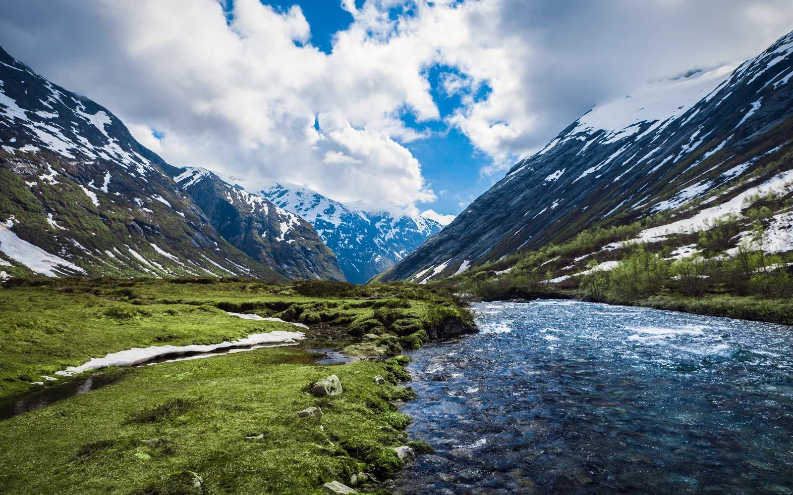 Valley Glacier Berge