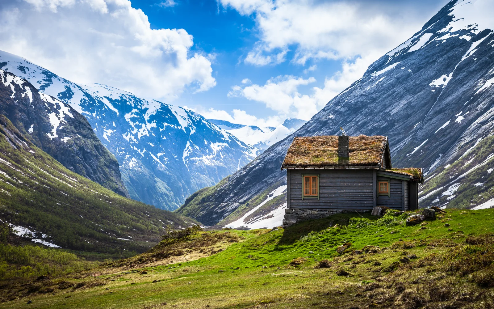 Valley Haus Glacier Berge