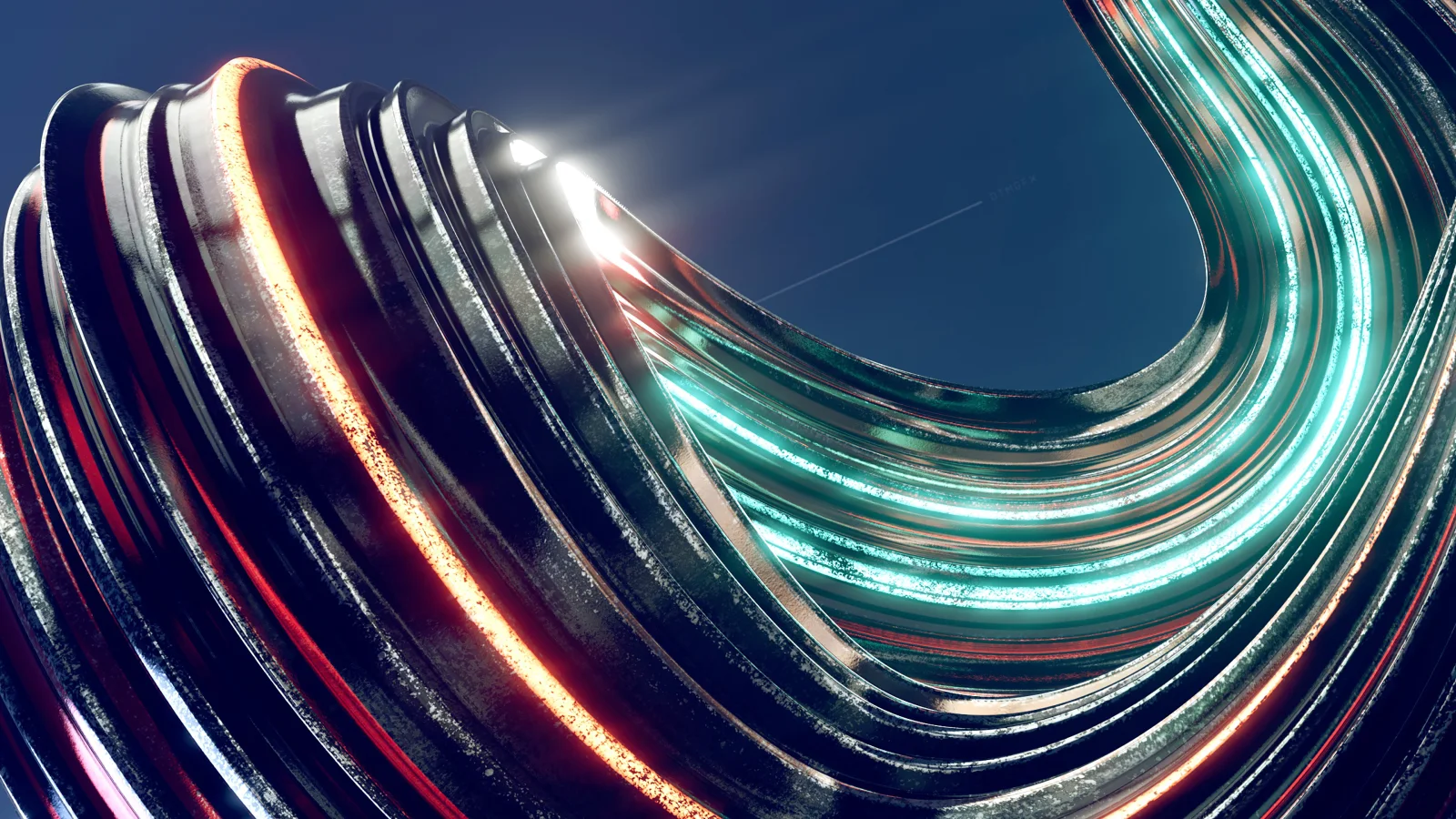 3D Wirbel CGI
