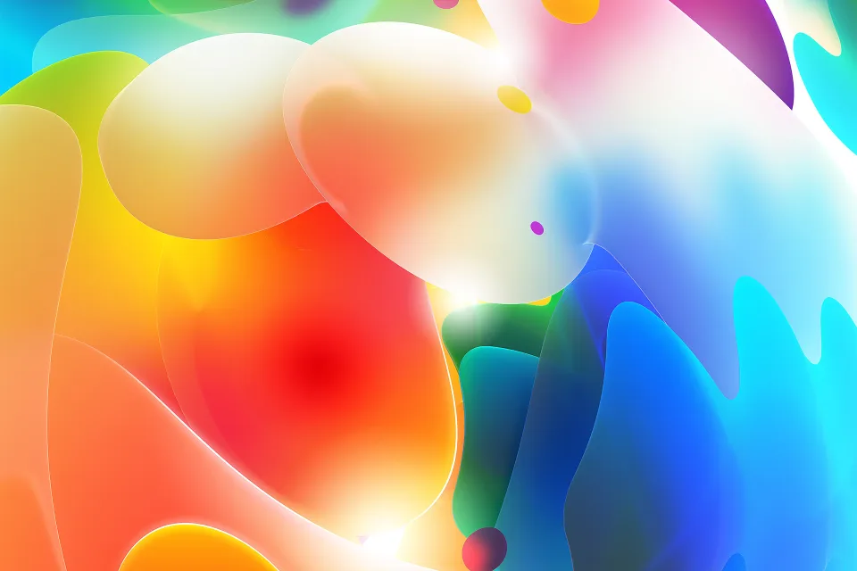 3D bunte Farbverläufe