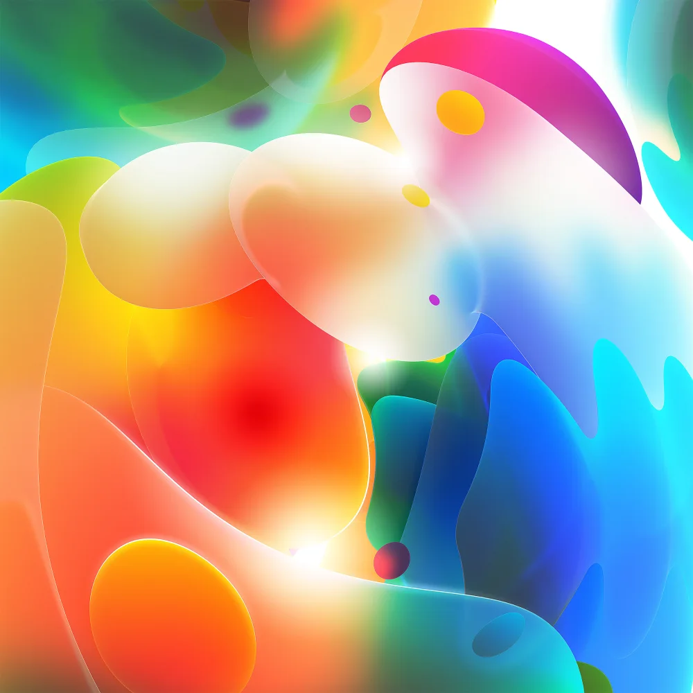 3D bunte Farbverläufe