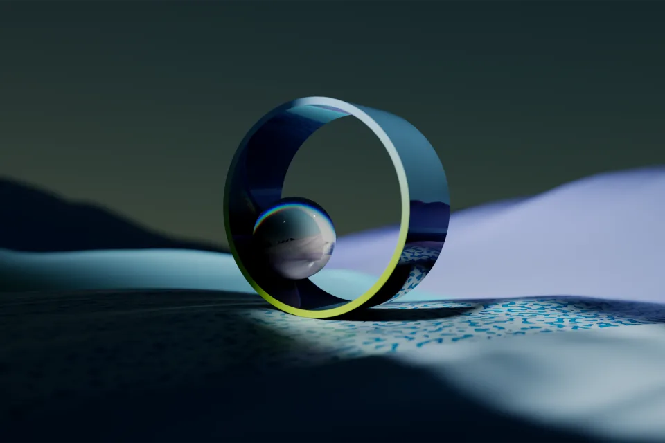 3D Hintergrund Landschaft