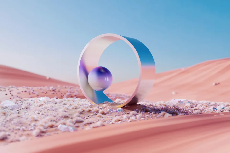 3D Hintergrund Surreal