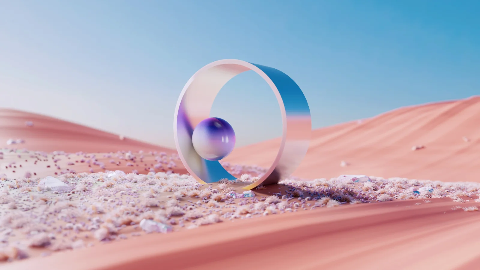 3D Hintergrund Surreal