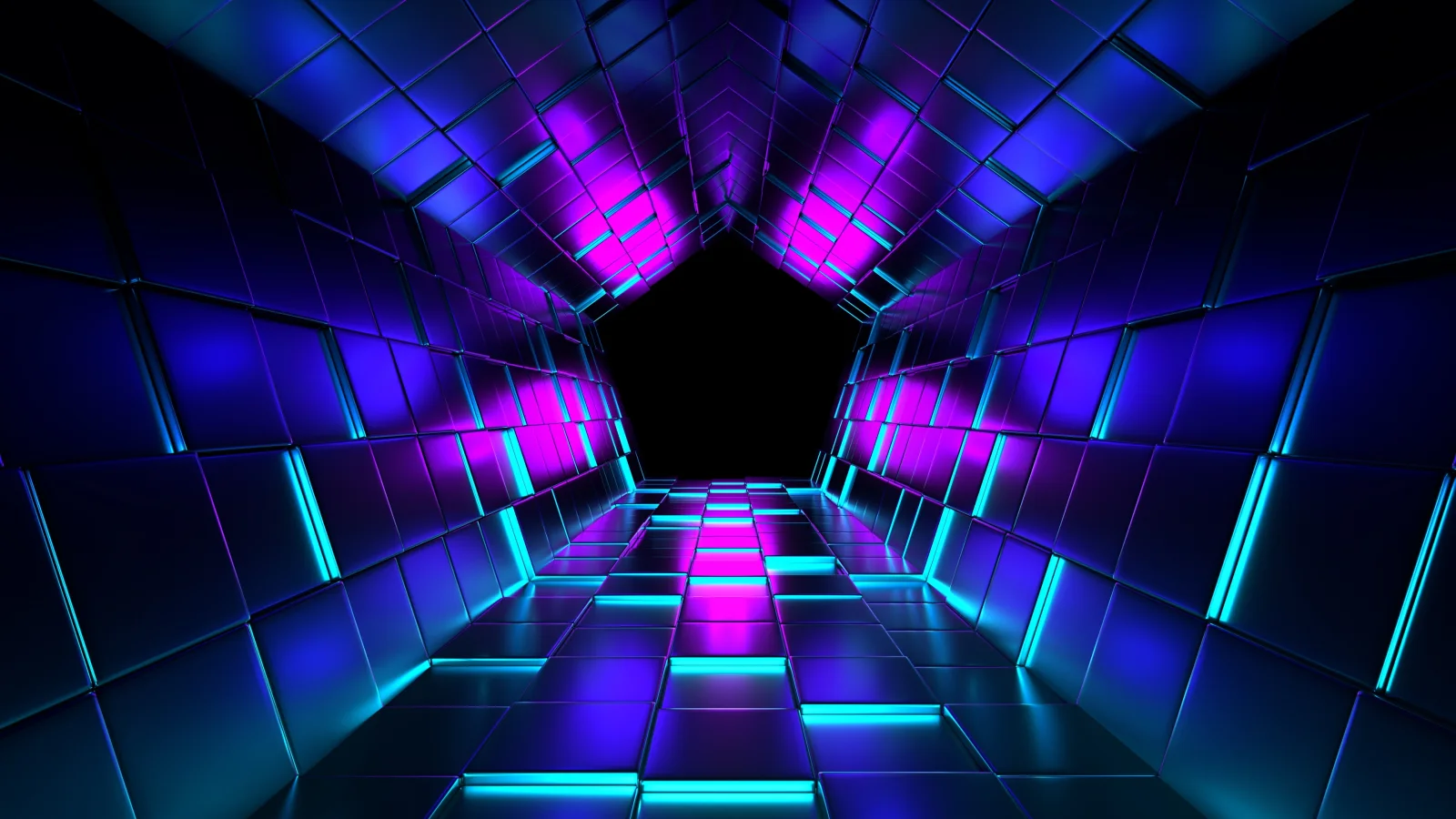 3D Hintergrund mit Formen