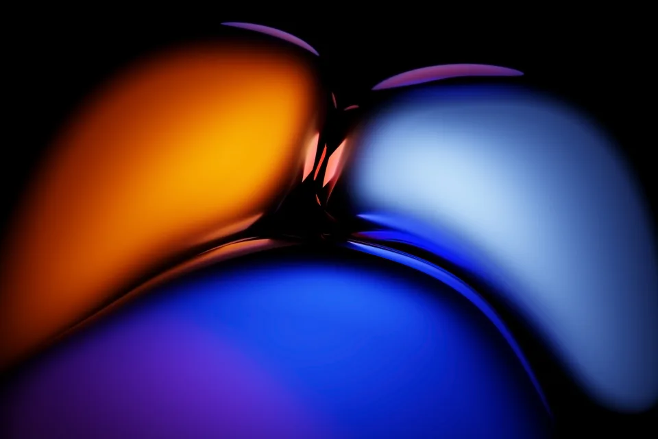 3D Hintergrund schwarzer Hintergrund
