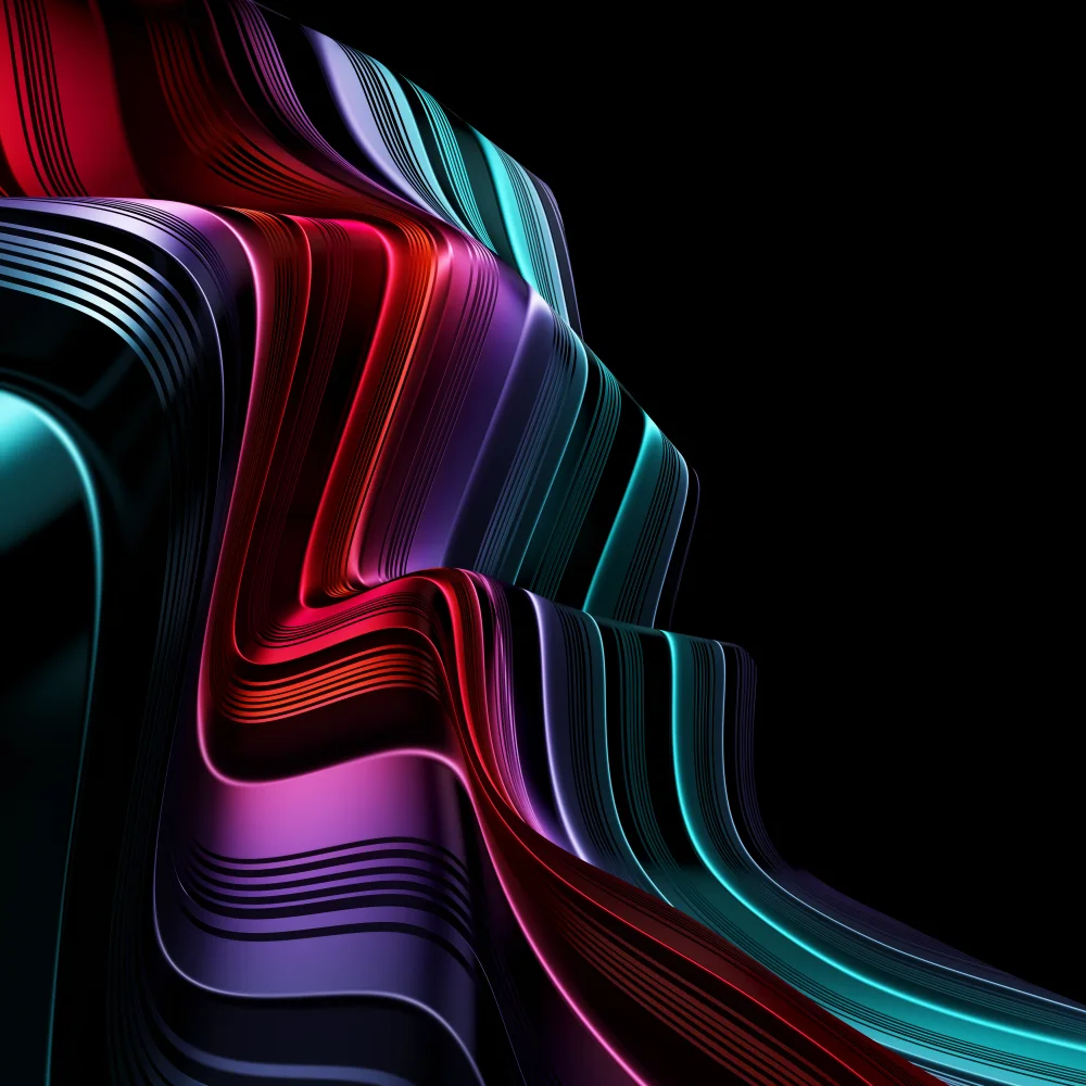 3D Kunst mit Linien