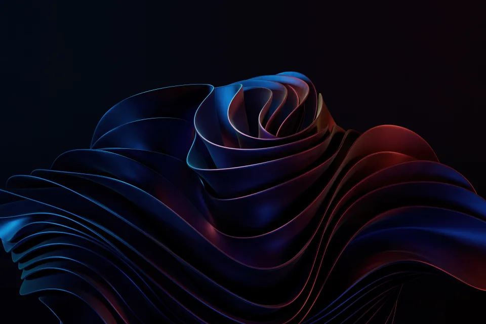 3D Rendering Blüte