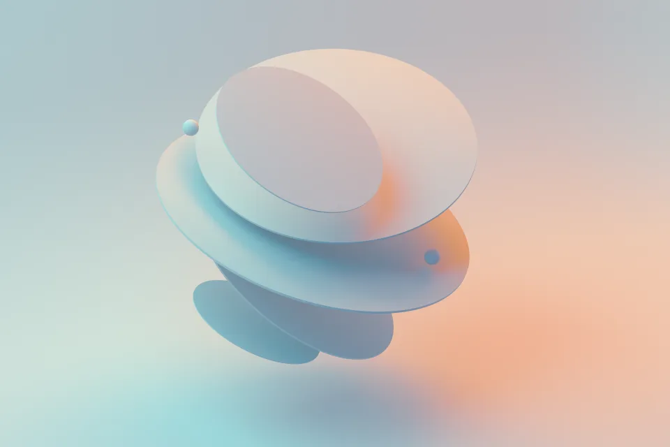 3D Rendering mit Farbverlauf