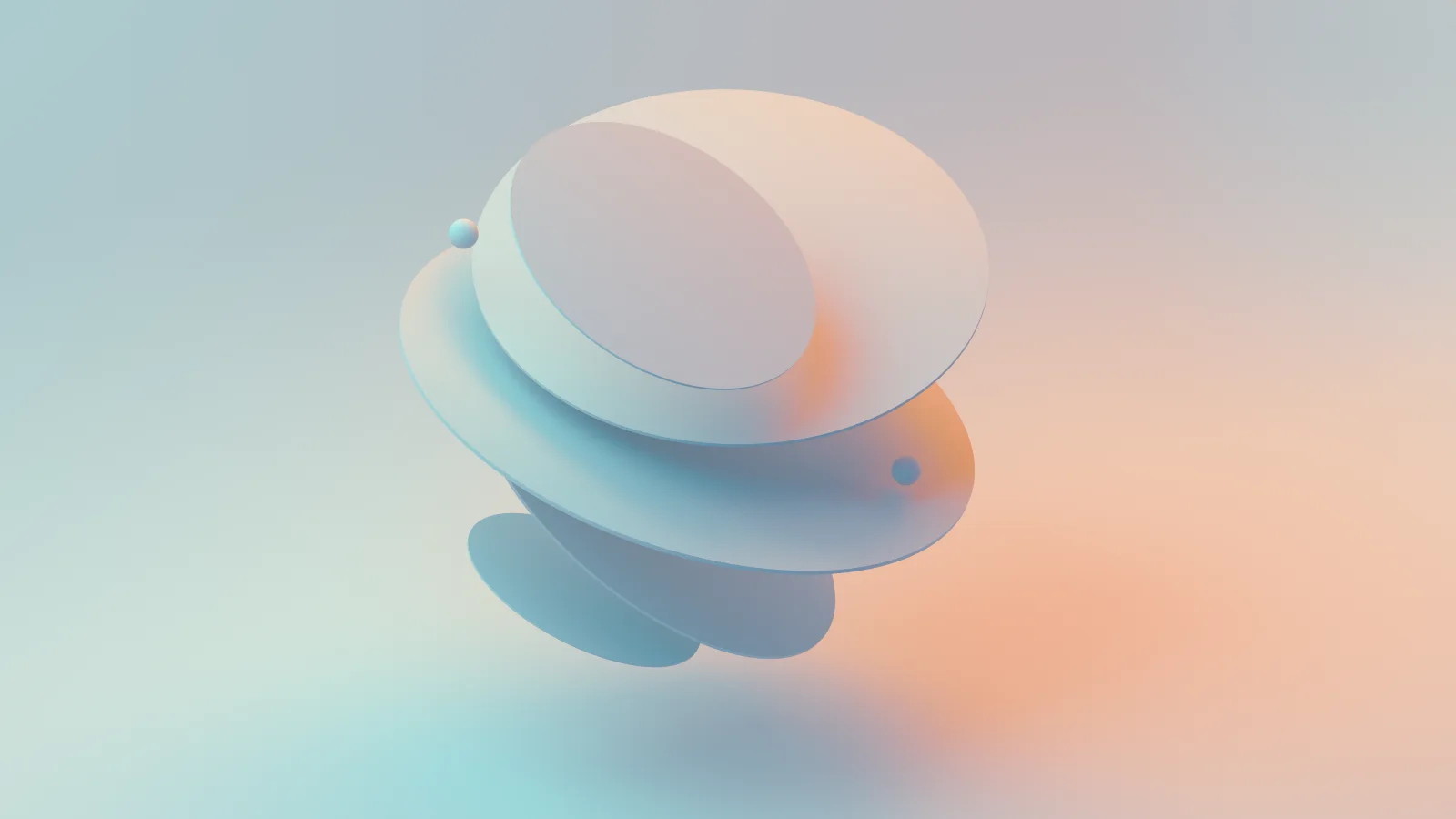 3D Rendering mit Farbverlauf