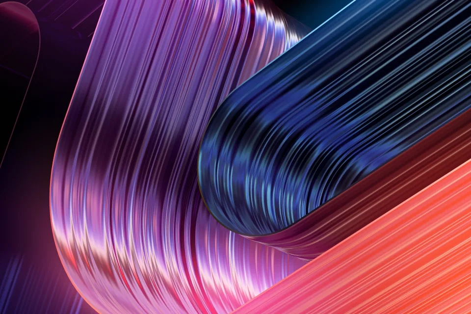 Abstrakte 3D Kunst