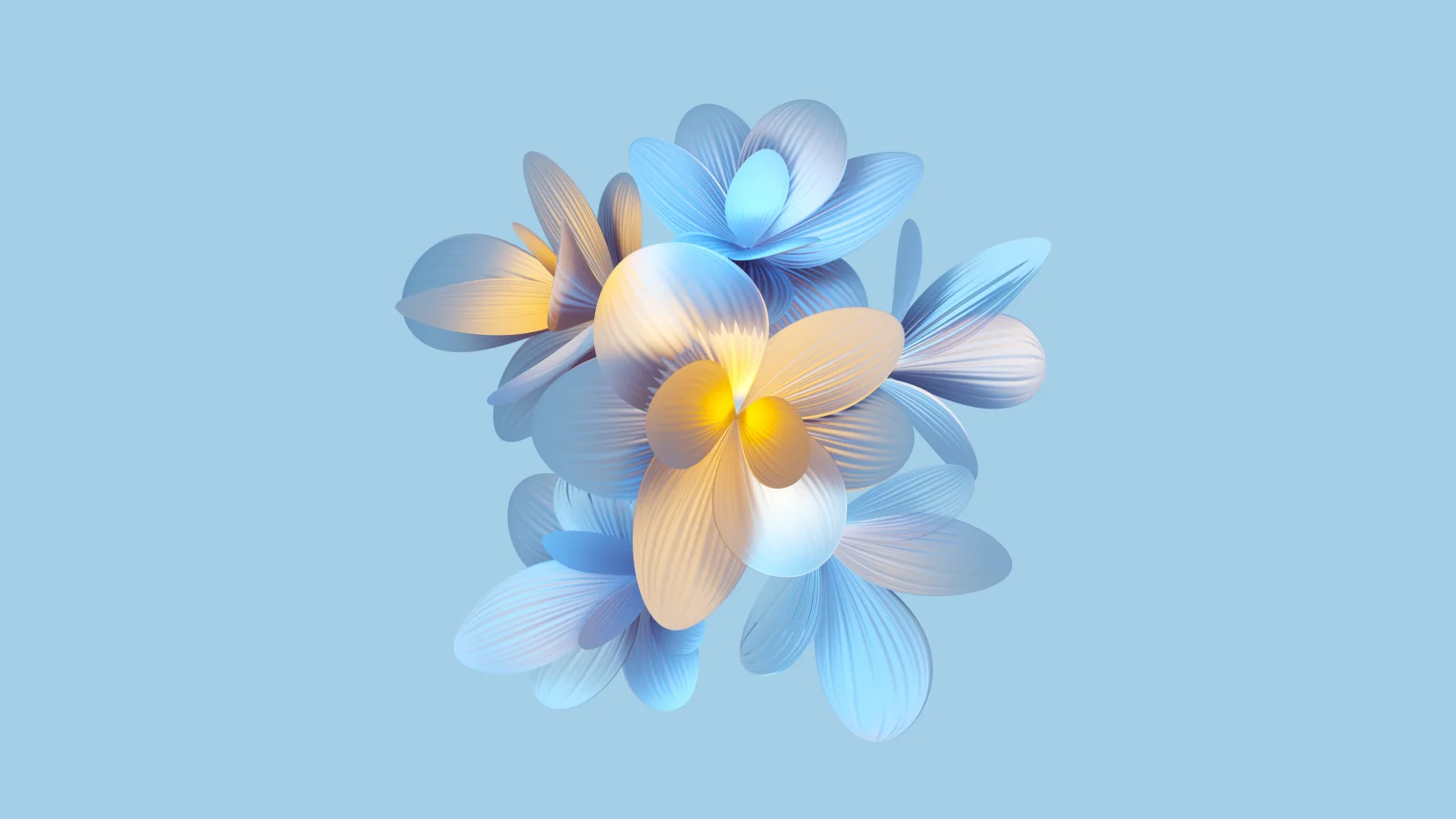 Abstrakte Blume 5K